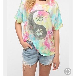 Urban Outfitters Tie Dye Ying Yang Tee